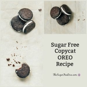 Sugar Free Copycat Oreo
