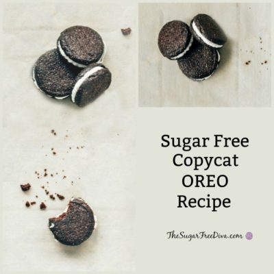 Sugar Free Copycat Oreo Cookies