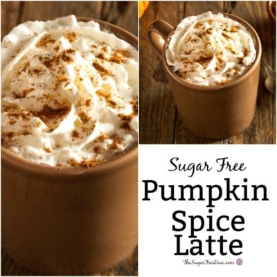 Sugar Free Pumpkin Spice Latte
