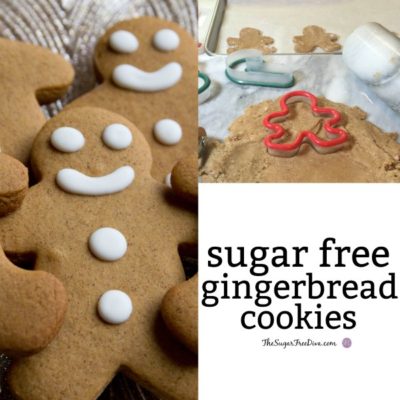 Sugar Free Gingerbread Cookies