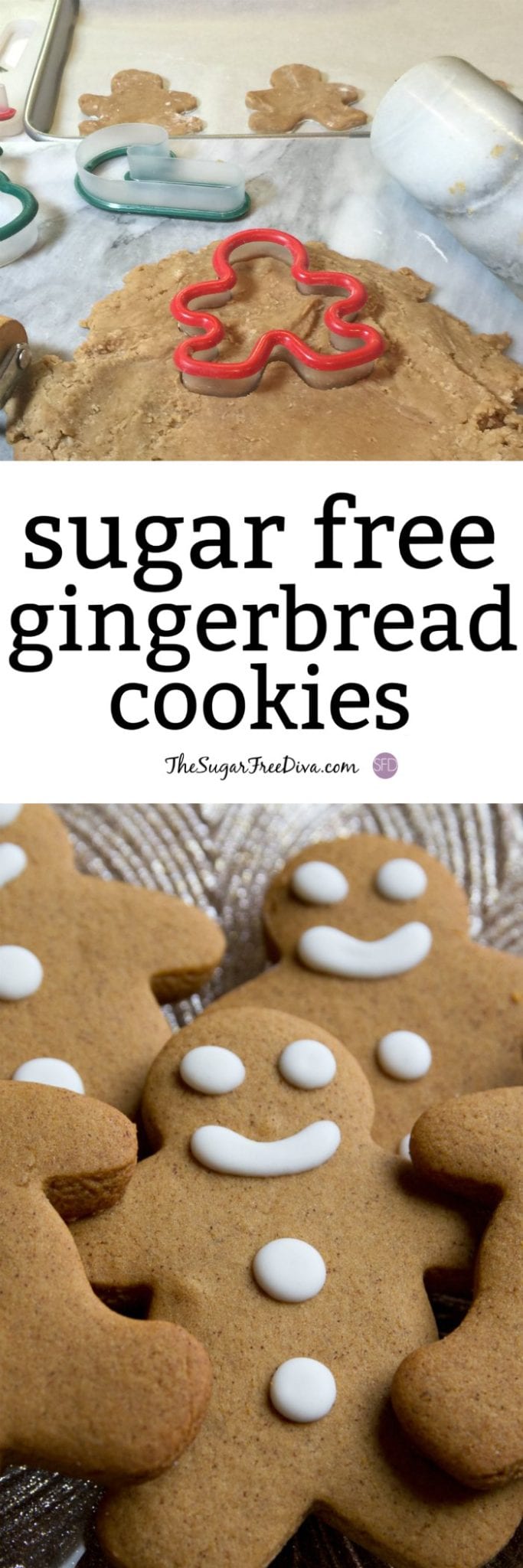 sugar free gingerbread cookies