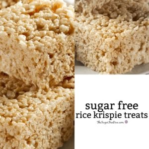 Sugar Free Rice Krispie Treats
