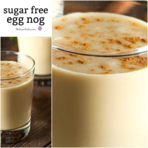 How to Make Sugar Free Egg Nog