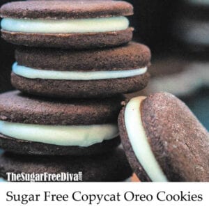 Sugar Free Copycat Oreo Cookies