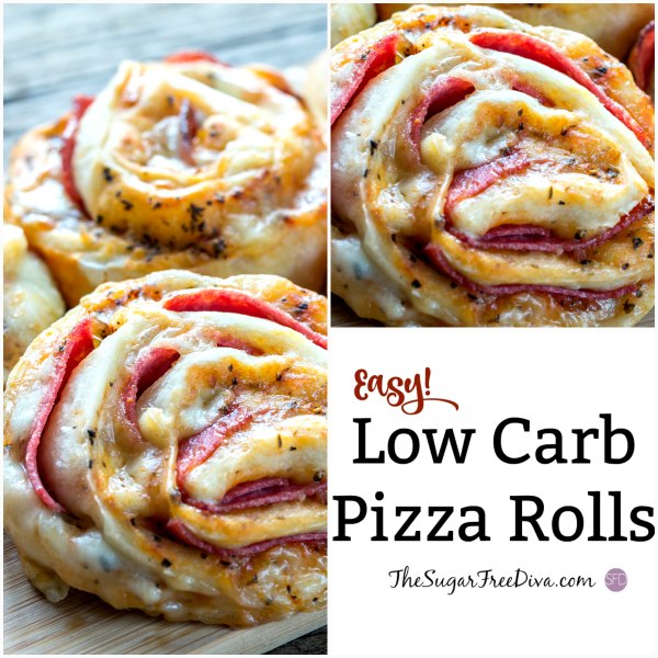 Low Carb Pizza Rolls
