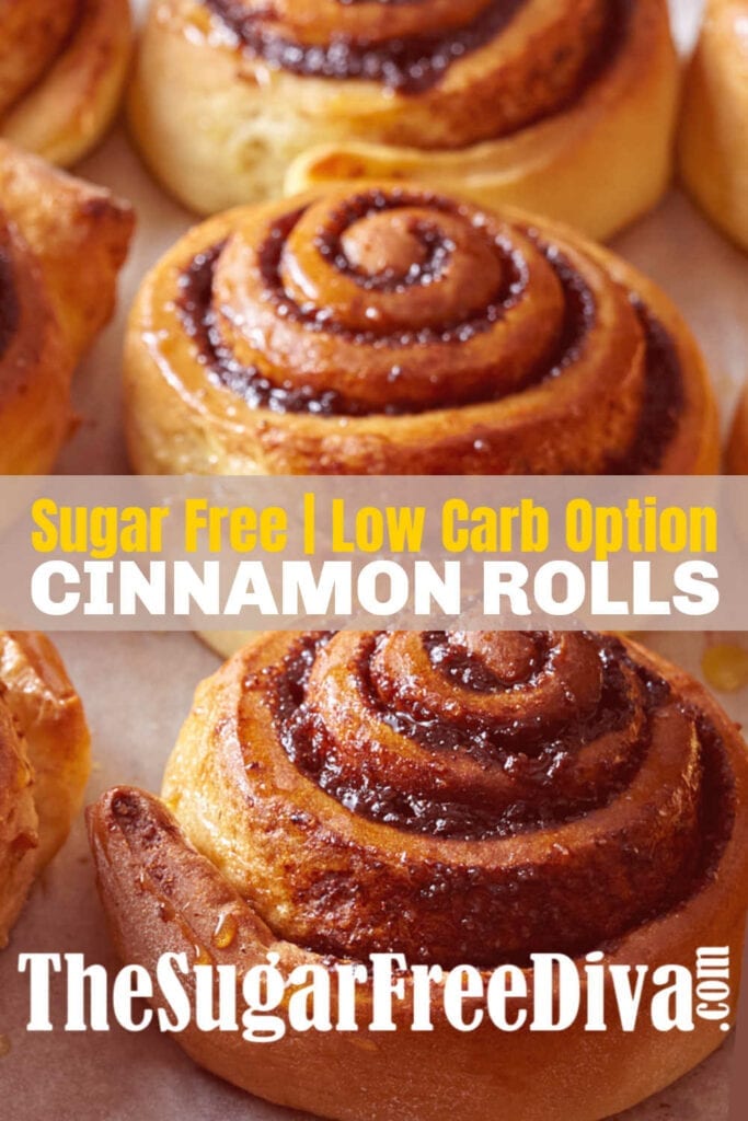 How to make homemade Sugar Free Cinnamon Rolls