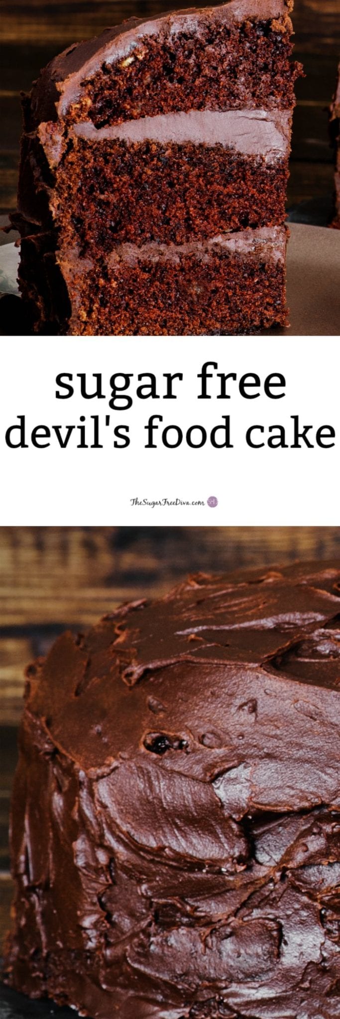 Sugar Free Devil's Food Cake