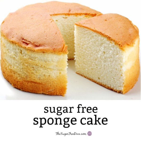 How To Make Yummy And Easy Sugar Free Sponge Cake