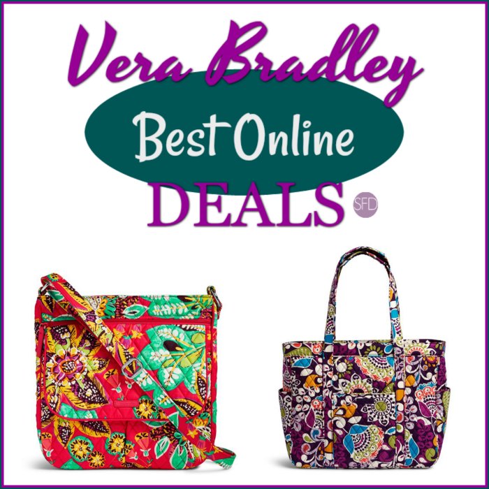 Do not miss these BEST EVER Vera Bradley Best Deals