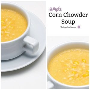 Simple Corn Chowder Soup