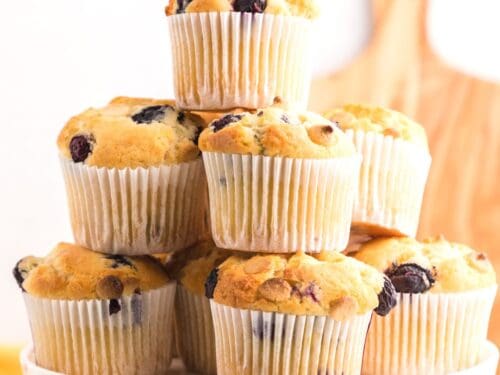 Sugar Free Blueberry Muffins