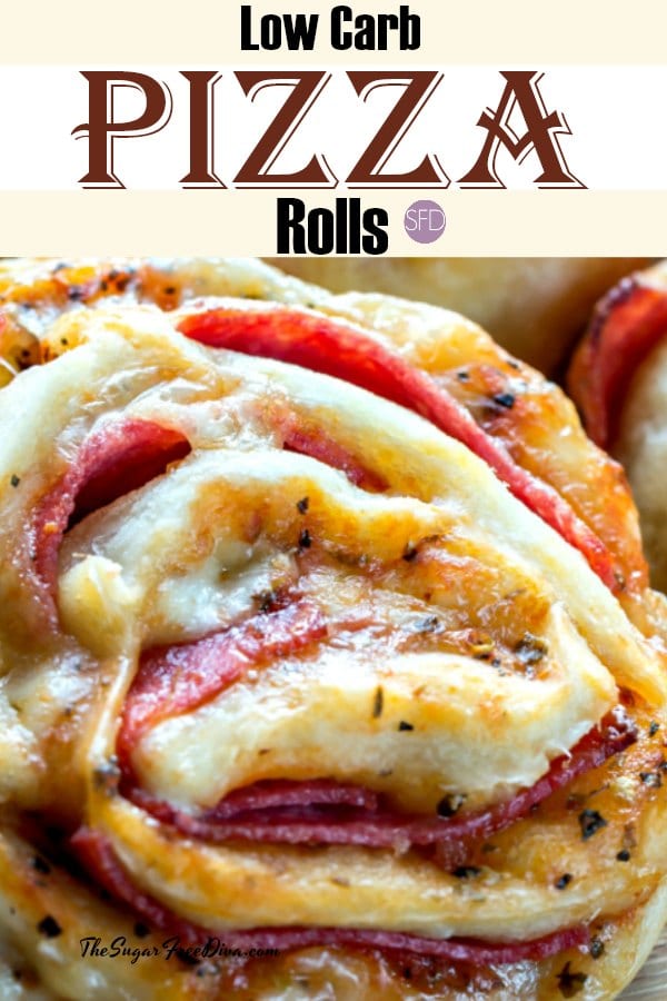 This Is The Recipe For How To Make Low Carb Pizza Rolls