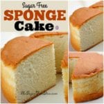 Sugar Free Sponge Cake