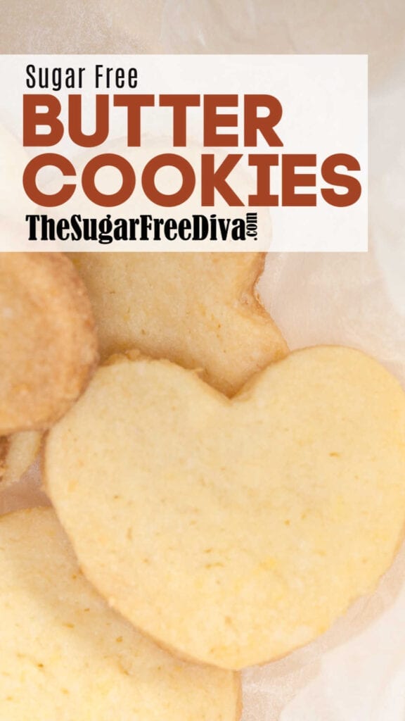 The recipe for easy and delicious Sugar Free Butter Cookies