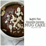 Sugar Free Chocolate Espresso Mug Cake