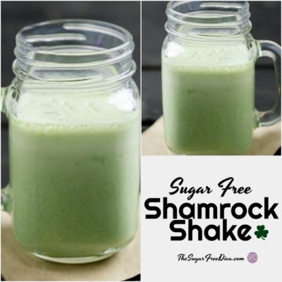 How to make a Sugar Free Shamrock Shake
