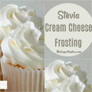Stevia Cream Cheese Frosting