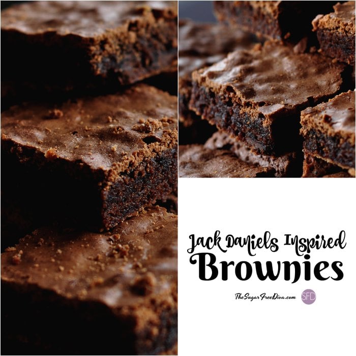 Jack Daniels Inspired Brownies