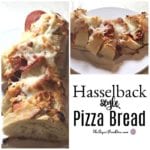 Hasselback Style Pizza Bread