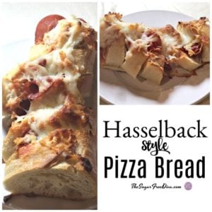 Hasselback Style Pizza Bread