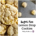 Sugar Free Lemon Drop Cookies