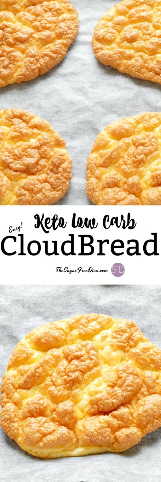 Sugar Free and Keto Cloud Bread