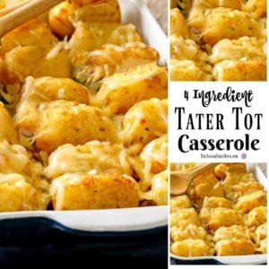 4 Ingredient Tater Tot Casserole