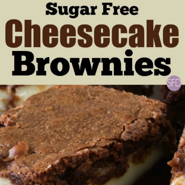 Sugar Free Cheesecake Brownies