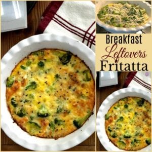 Breakfast Leftovers Fritatta