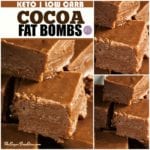 KETO LOW CARB COCOA FAT BOMBS