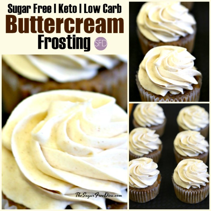 Sugar Free  Buttercream Frosting