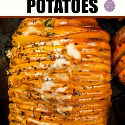 Hasselback Style Sweet Potatoes