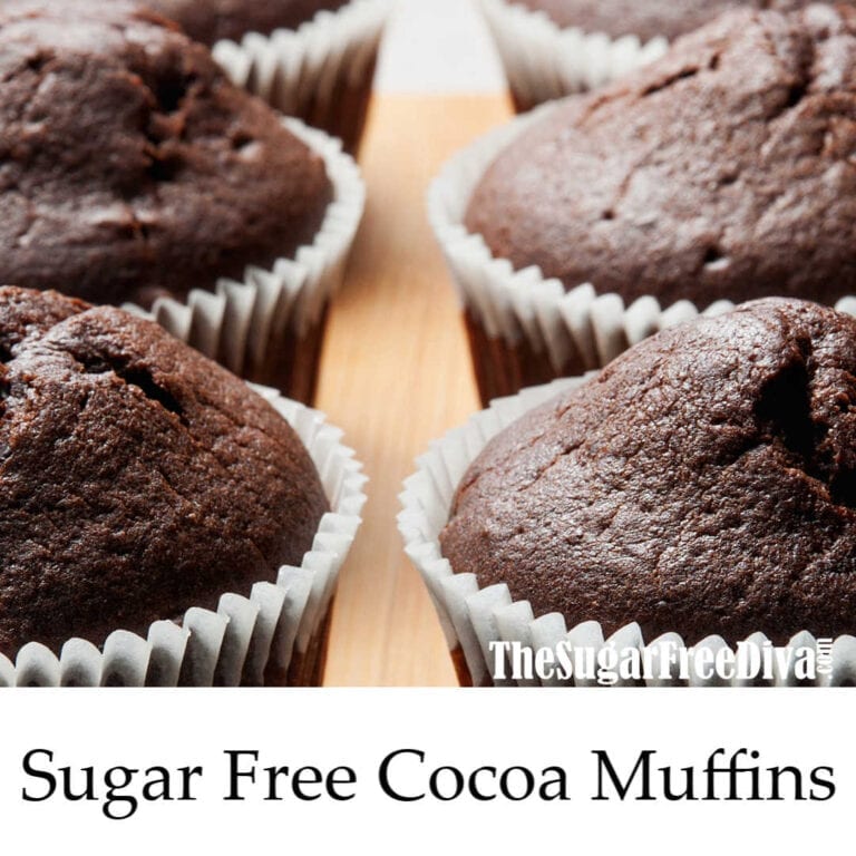 Delicious and Easy Sugar Free Cocoa Muffins Recipe