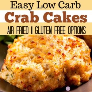 Low Carb Crab Cakes