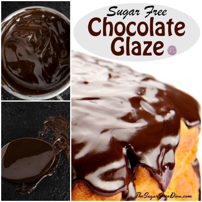 Sugar Free Chocolate Glaze