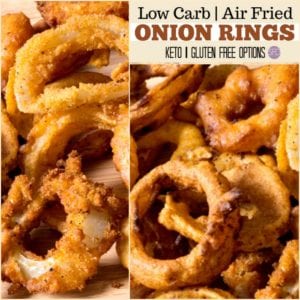 Low Carb Air Fried Onion Rings