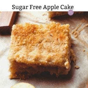 No Sugar Added Apple Cake