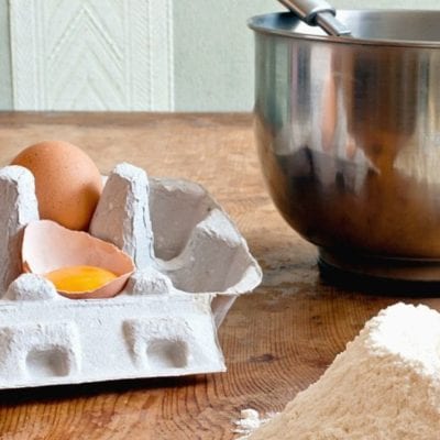 ingredients eggs flour butter-min