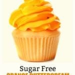 Sugar Free Orange Buttercream Frosting