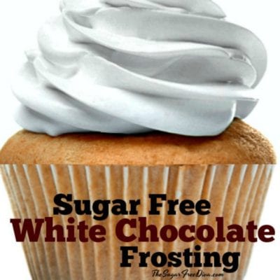 Sugar Free White Chocolate Frosting