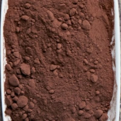 powdered cocoa