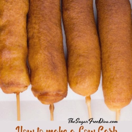 How to Make a Low Carb Corn Dog THE SUGAR FREE DIVA