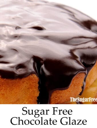 Sugar Free Chocolate Glaze