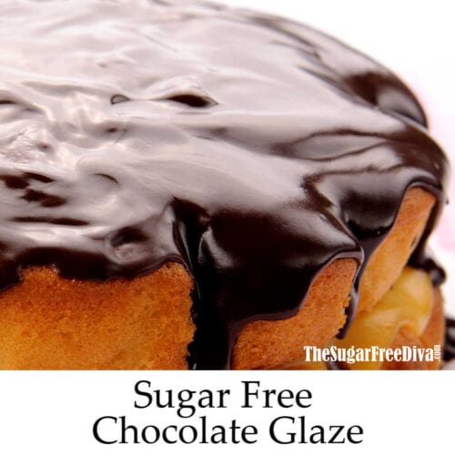 Sugar Free Chocolate Glaze