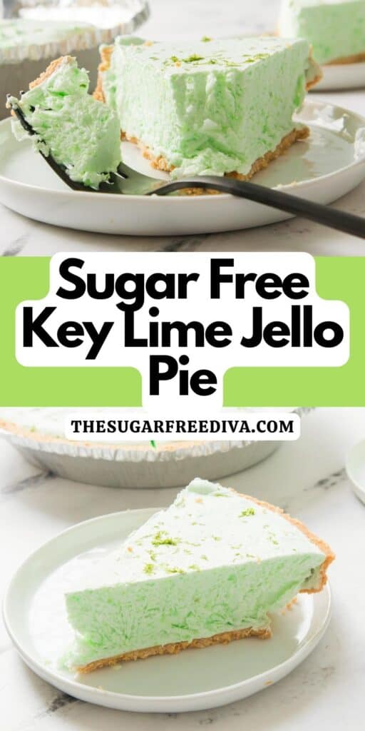 Sugar Free Key Lime Jello Pie THE SUGAR FREE DIVA