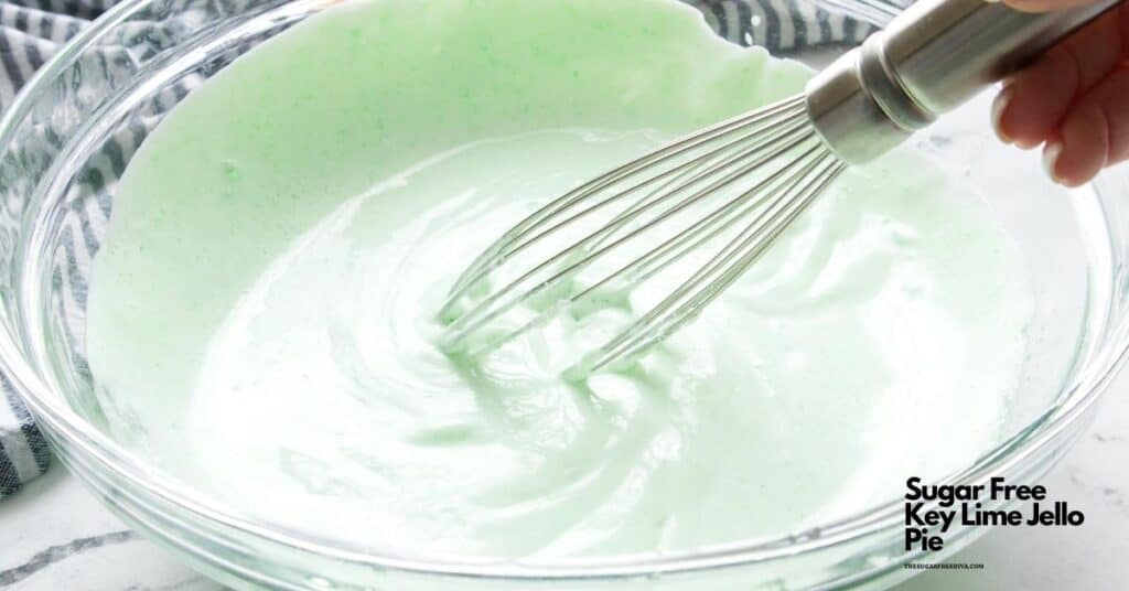 Sugar Free Key Lime Jello Pie THE SUGAR FREE DIVA