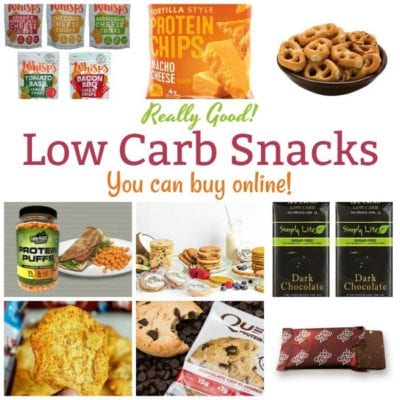 Low Carb Snacks You Can Find Online