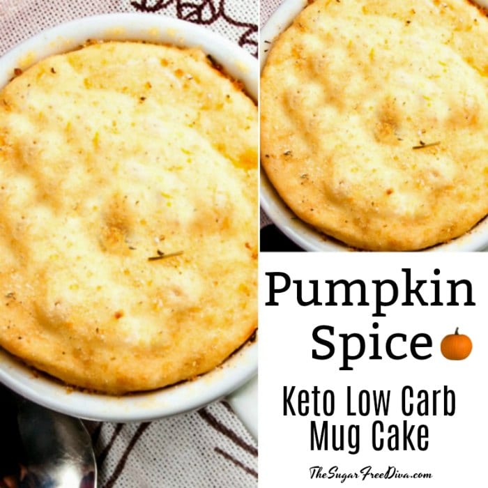 Pumpkin Spice Keto Low Carb Cake