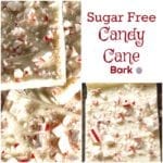 Sugar Free Candy Cane Bark