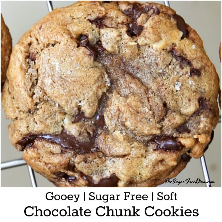 Soft And Chewy Sugar Free Chocolate Chip Cookies The Sugar Free Diva